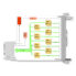 TAMC532-TM I 32 x Analog-In MTCA.4 µRTM for Class A2.1 for TAMC532