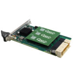 TCPS210 I CompactPCI Serial Carrier with 3 QMC Sites, PCIe Gen3 x4, Rear-I/O