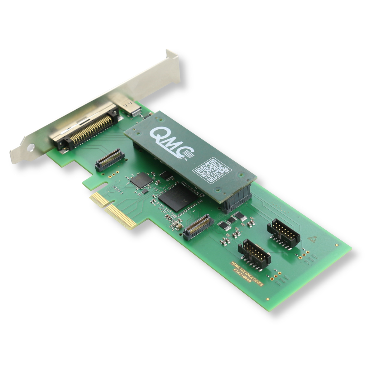 TPCE210 | PCI Express x4, Gen 2, Dual QMC Carrier